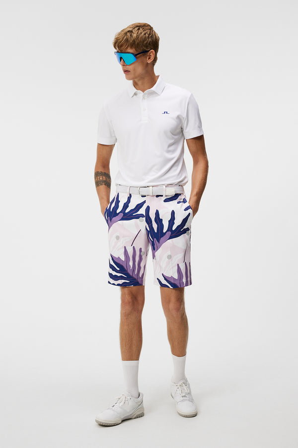 Martin Regular Fit Polo / Paradise Monstera Pink
