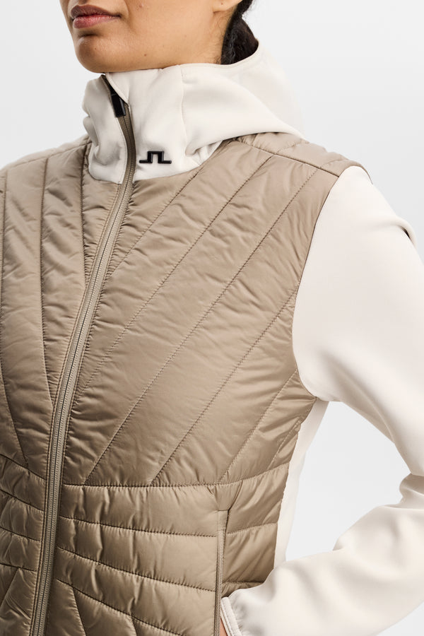 Holma Quilt Hybrid Hood / Brindle