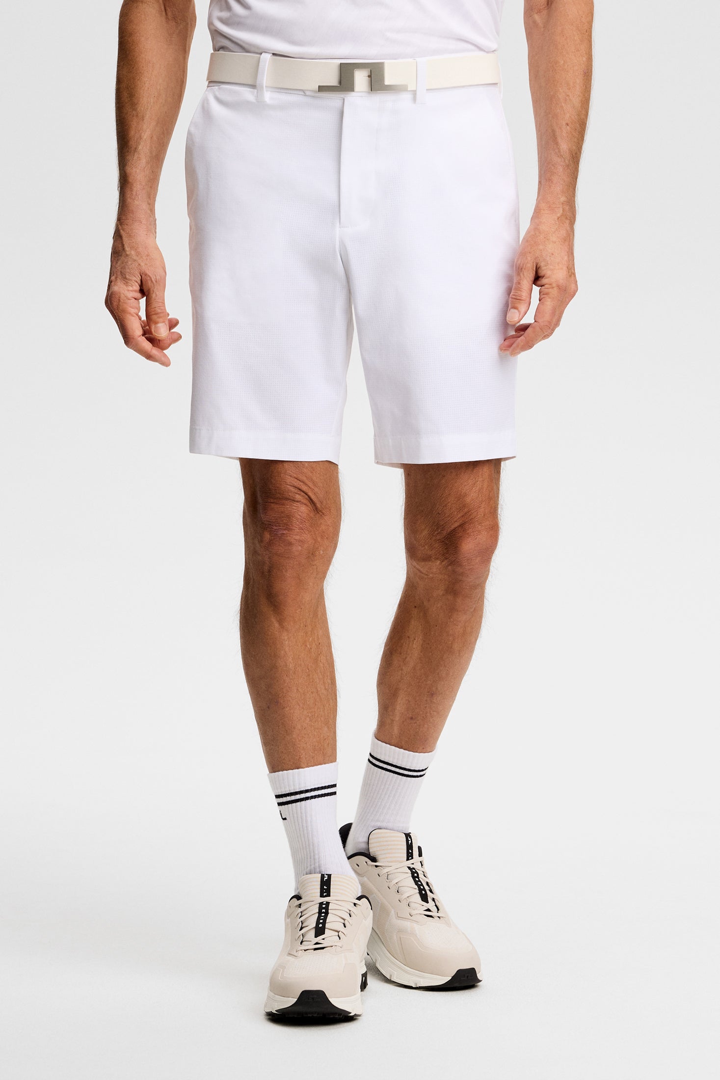 Players Shorts / White | J.Lindeberg Official