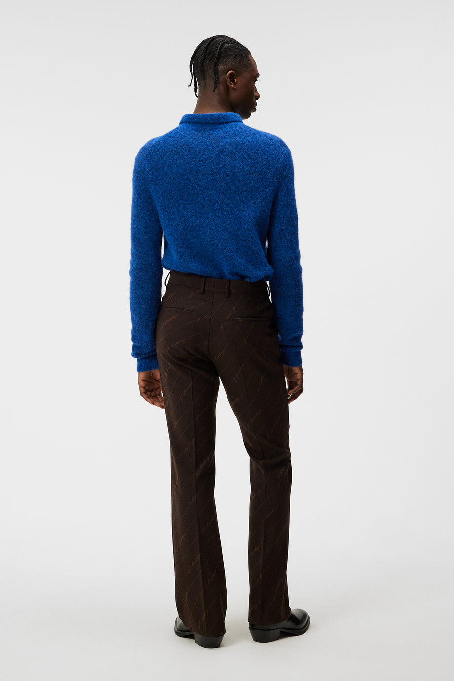 Hayden Hairy Polo Knit / Surf the Web
