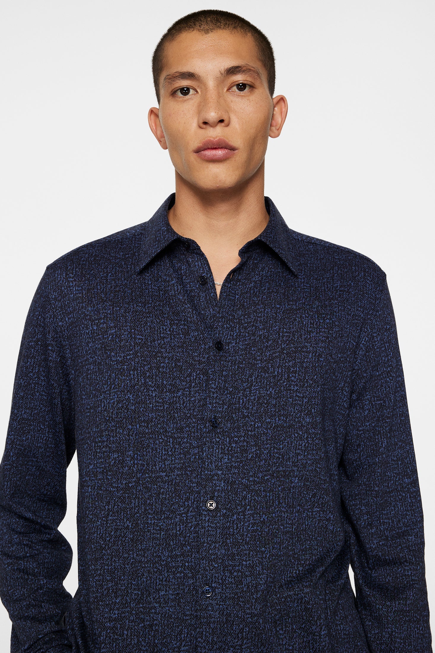 Marlon Jersey Shirt / JL Navy | J.Lindeberg Official
