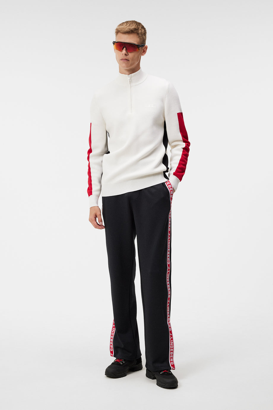 Sweater / White Clide Knitted –