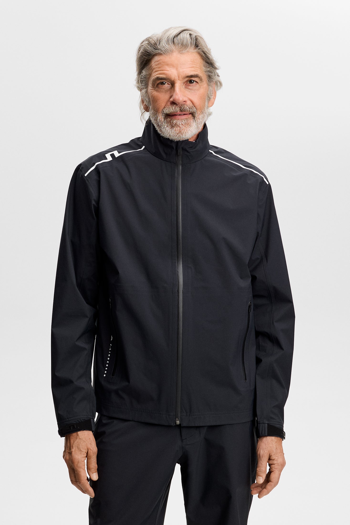 Shay Rain Jacket / Black | J.Lindeberg Official