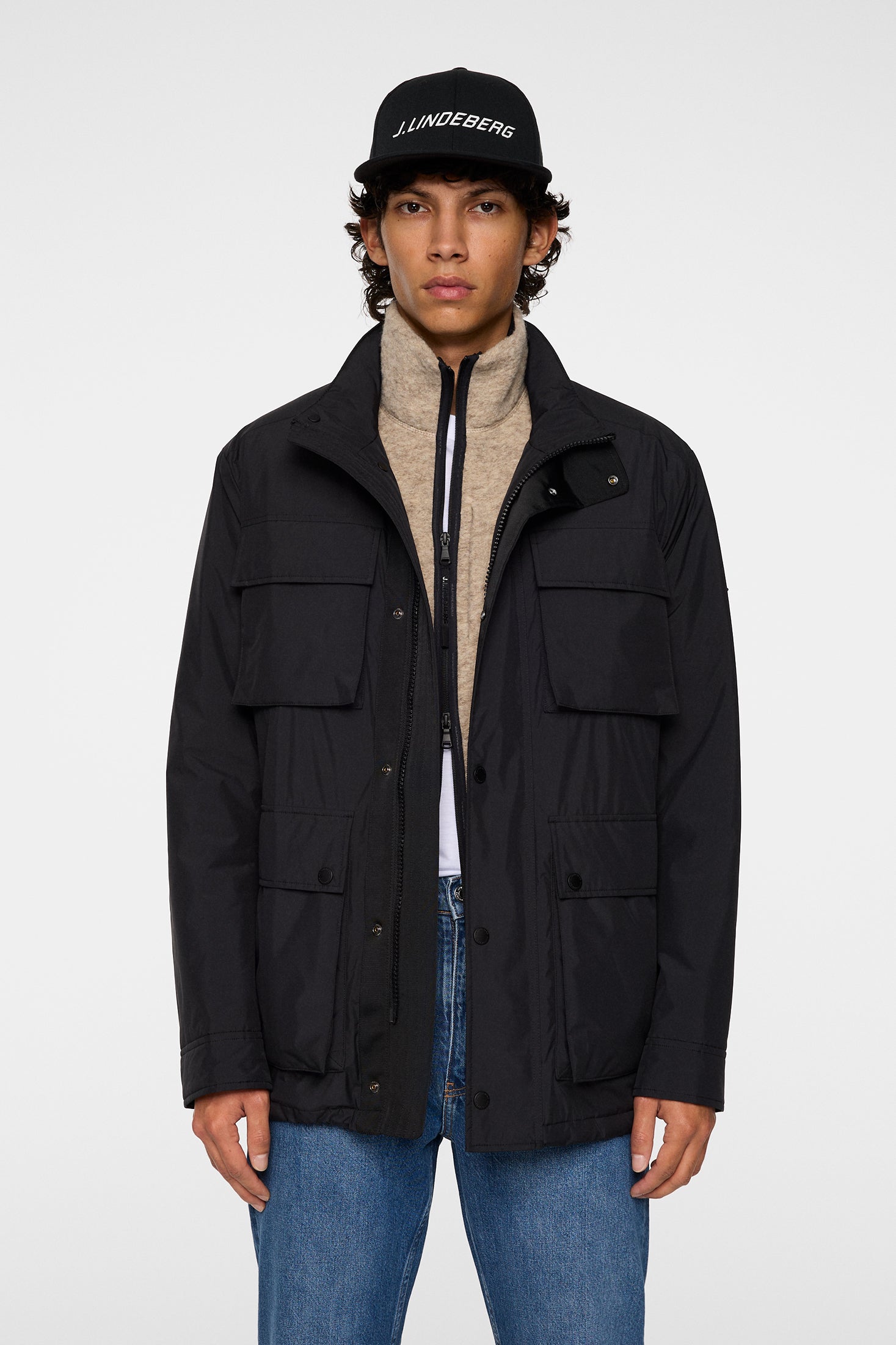 Aiden 2L Padded Jacket / Black – J.Lindeberg