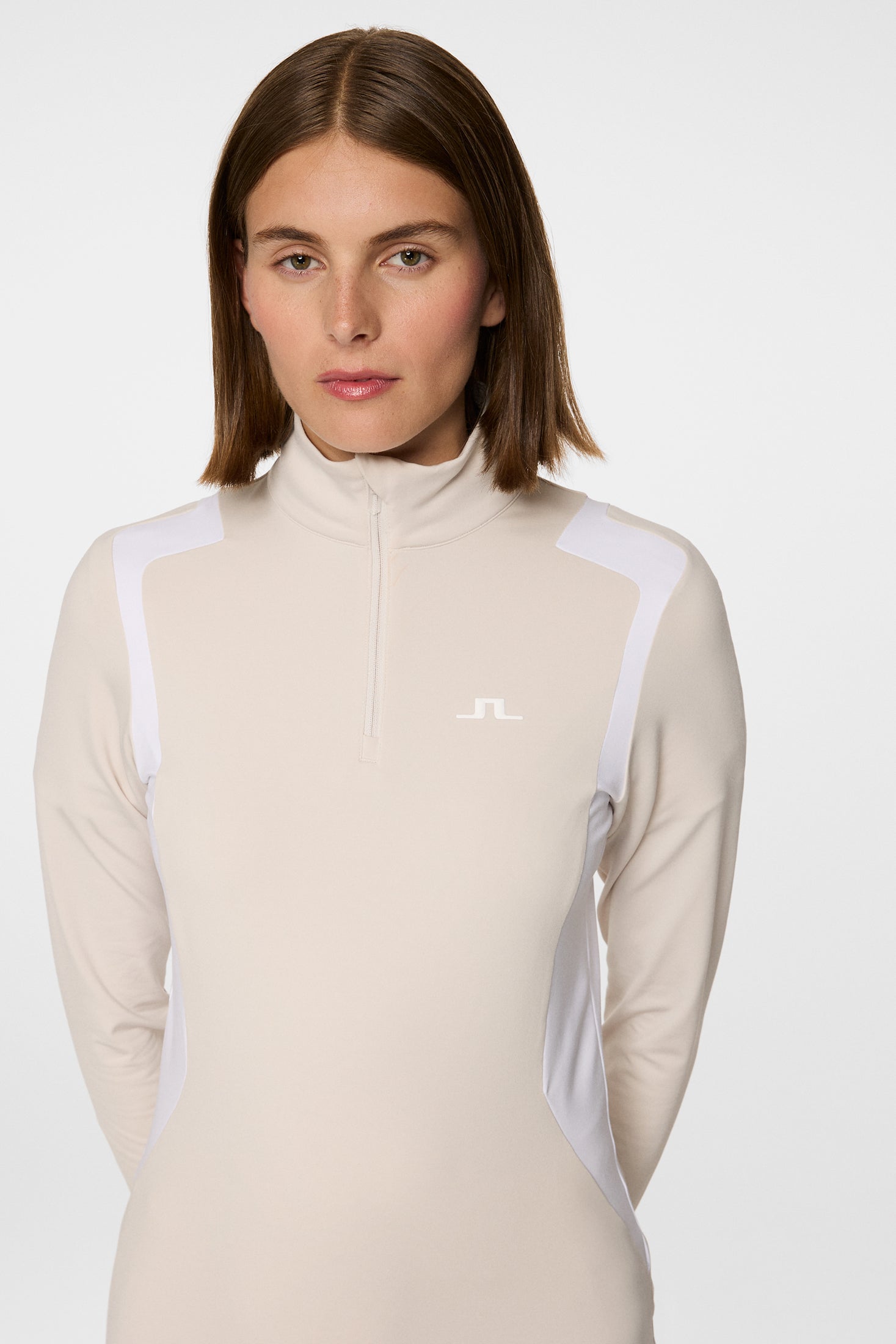 値下げJ.LINDEBERG SEAMLESSMID Mサイズ 長袖 Janice Mid Layer / Moonbeam – J.Lindeberg EU