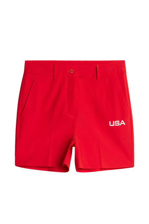 Gwen Shorts / Flame Scarlet