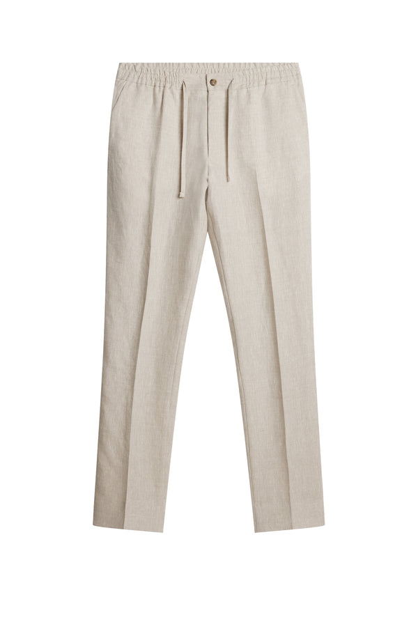 Soren Drape Linen Pants / Moonbeam
