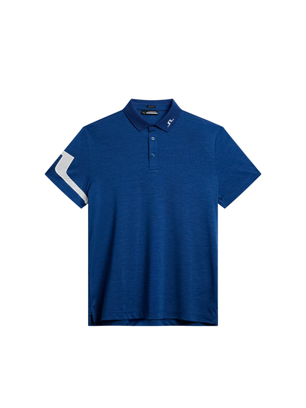 Heath Regular Fit Polo / Estate Blue Melange