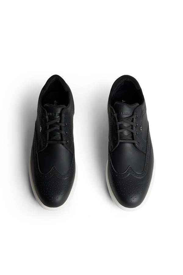 Fairway Brogue Golf Sneaker / Black