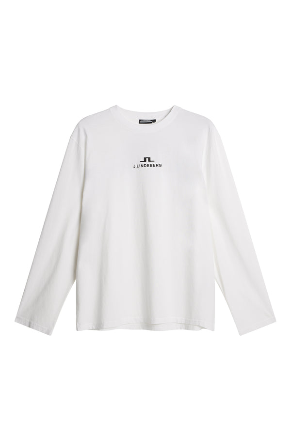 Cale Logo Longsleeve T-shirt / White
