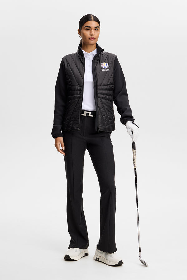 Holma Quilt Hybrid Jacket / Black