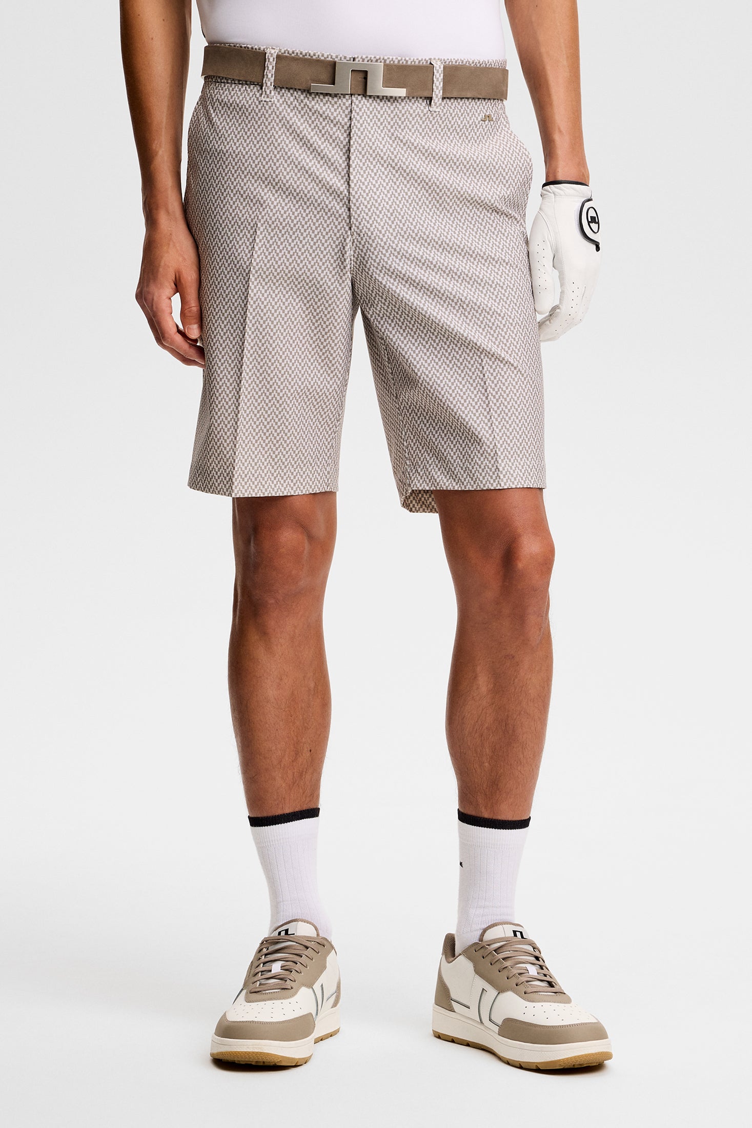 J.LINDEBERG Eloy Print Shorts 30インチ Eloy Print Shorts / Bridge Stack Brindle S | J.Lindeberg Official