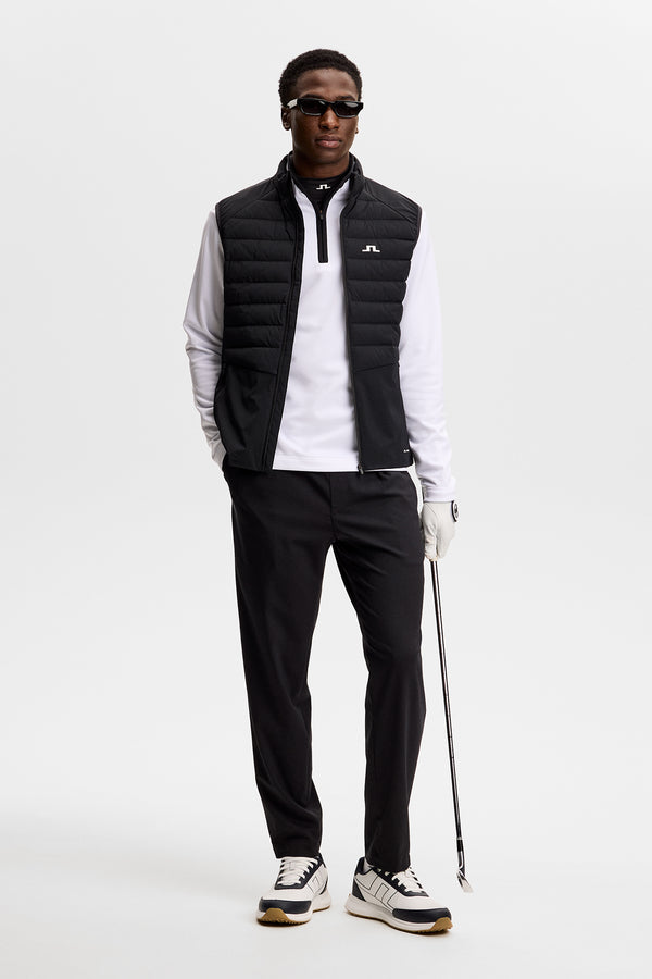 Clide Quarter Zip Mid Layer / White