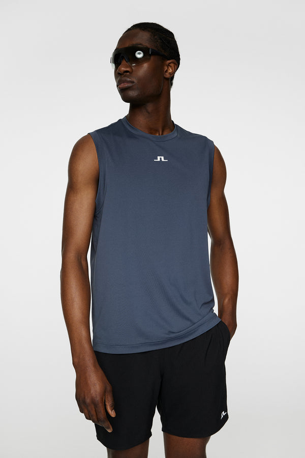 Jack Sleeveless Tee / Ombre Blue
