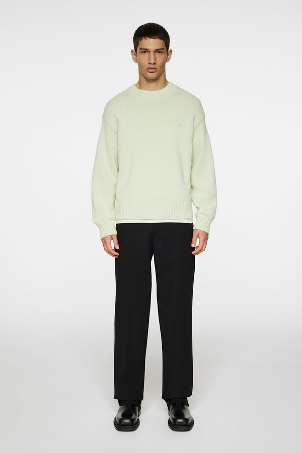 Eddy Cotton Wool Crew Neck / Ambrosia
