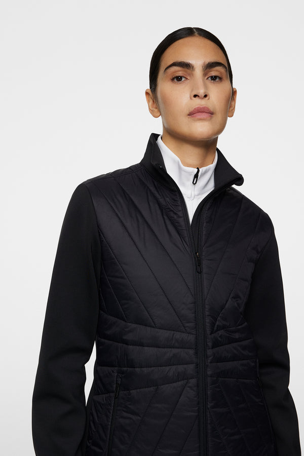 Holma Quilt Hybrid Jacket / Black