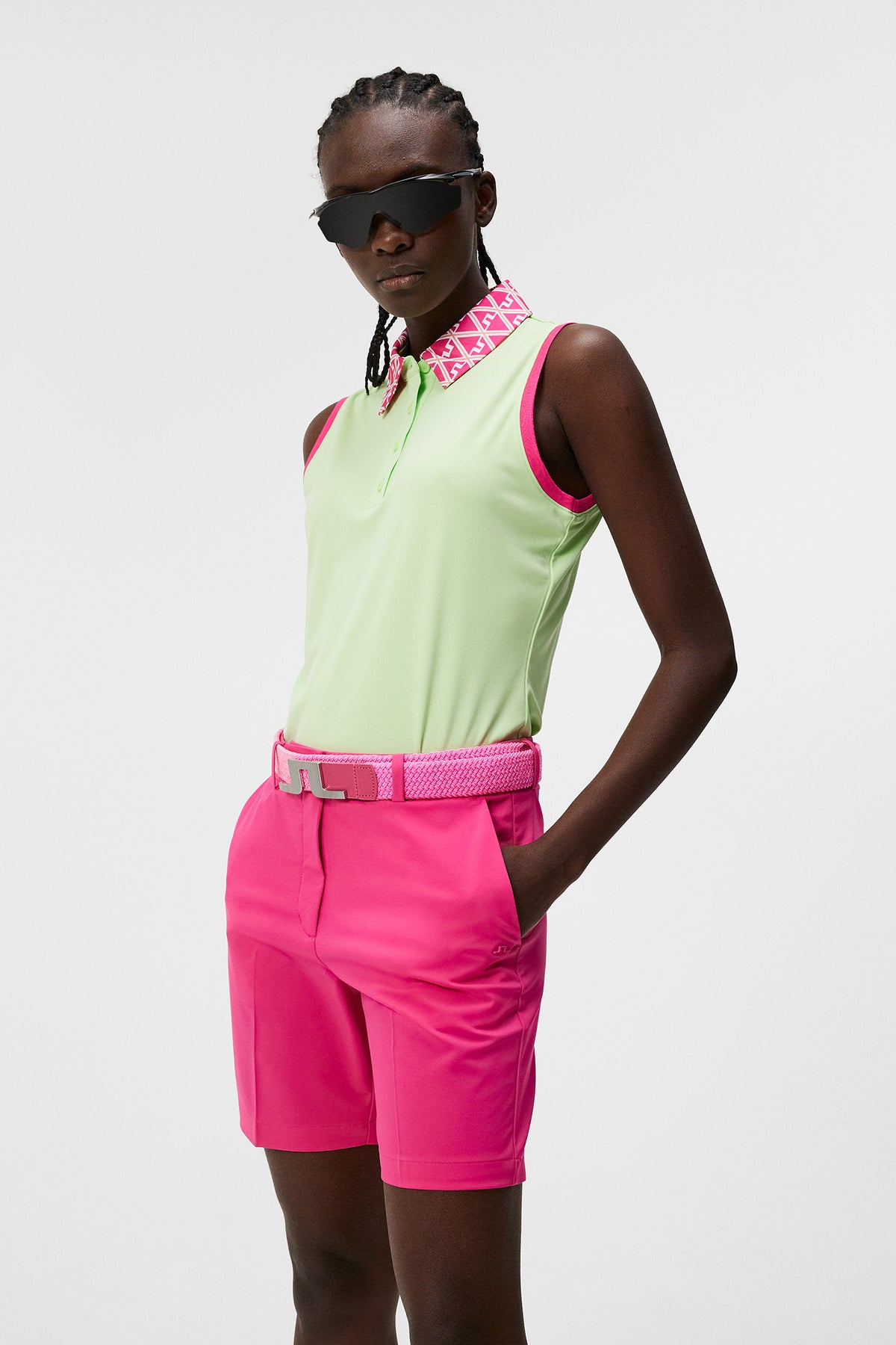 Gigi Sleeveless Top / Paradise Green