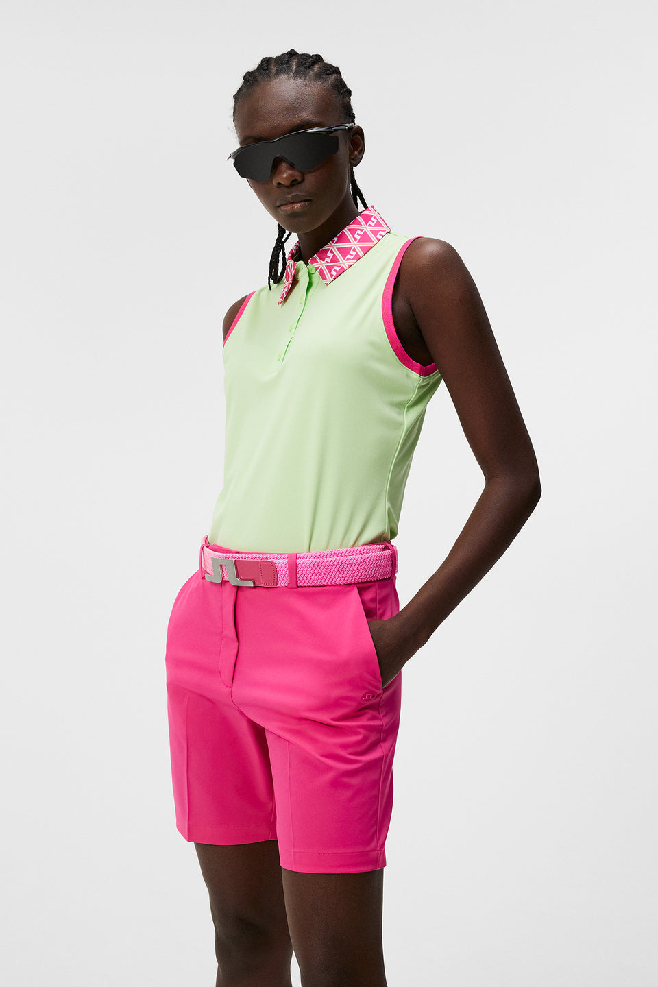 Gigi Sleeveless Top / Paradise Green