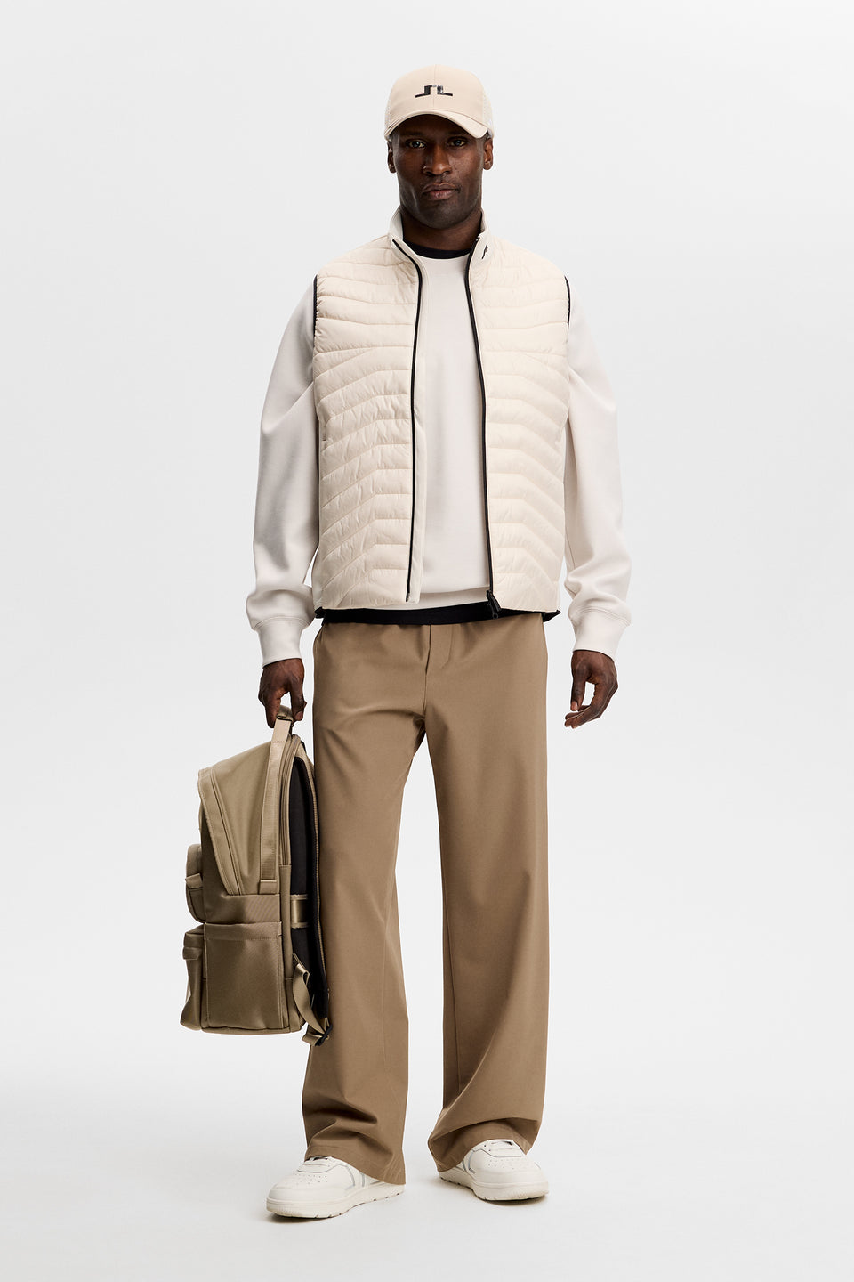 Heyden Quilt Hybrid Vest / Moonbeam