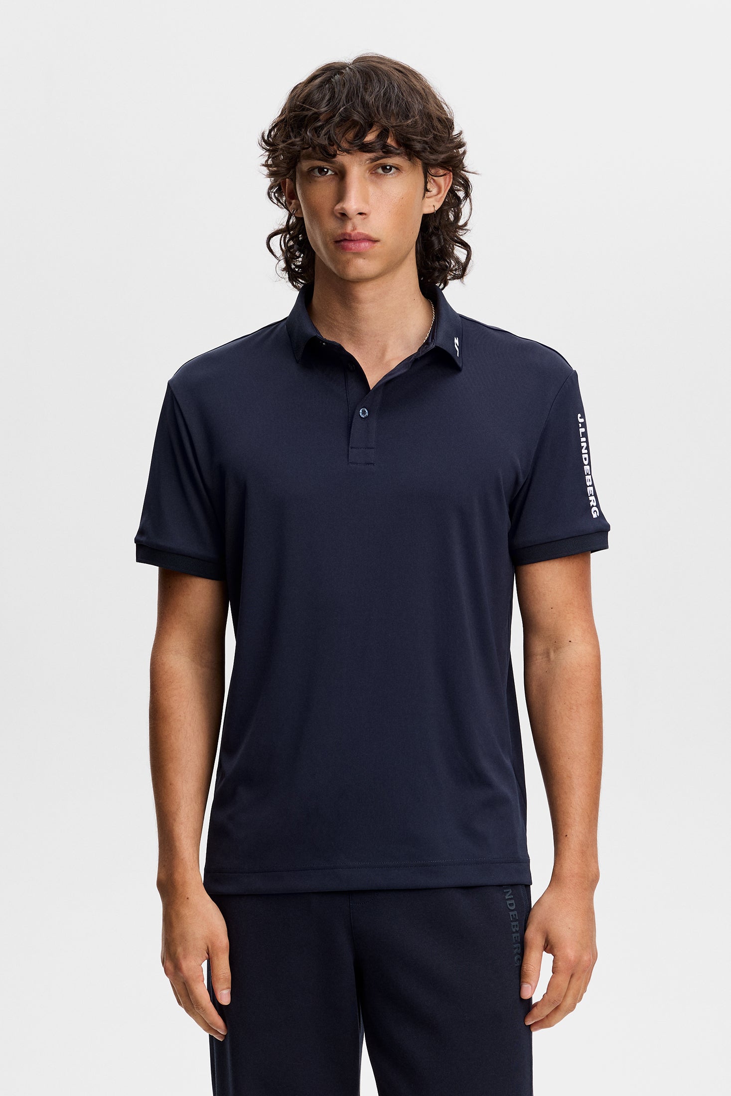 Tour Tech Polo / JL Navy | J.Lindeberg Official
