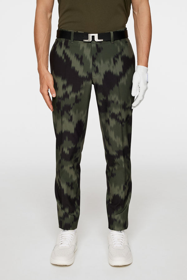 Ellott Print Pant / Warp Forest L