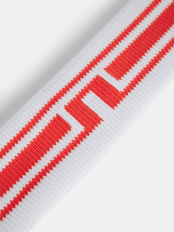 Leith Headband / Hot Coral