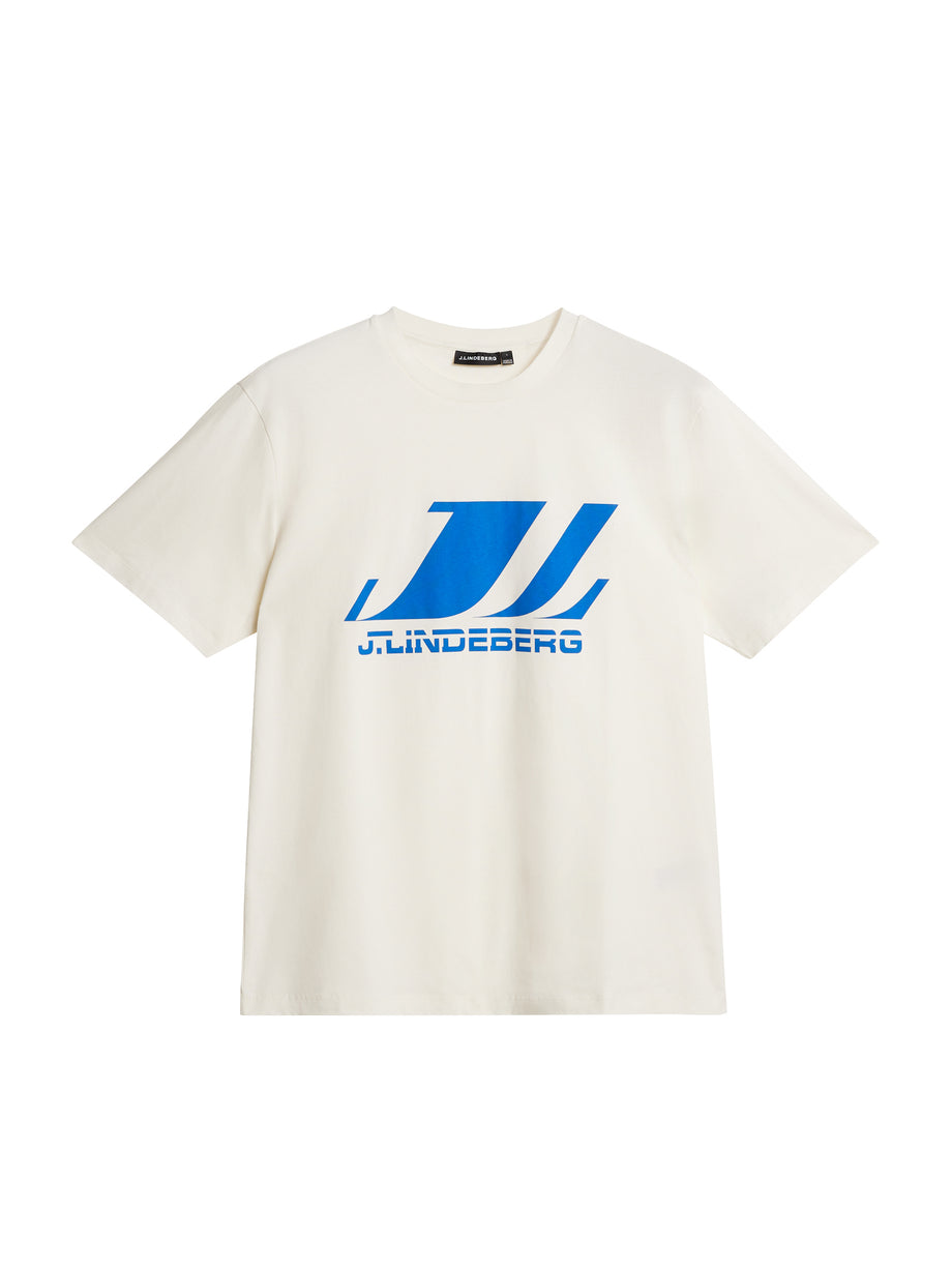 Parcy Parcy Logo Tee / Cloud White – J.Lindeberg