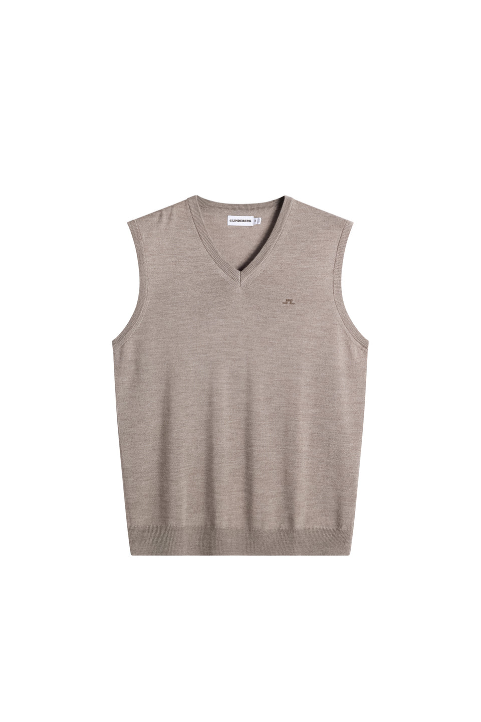 Liam Knitted Vest / Brindle Melange