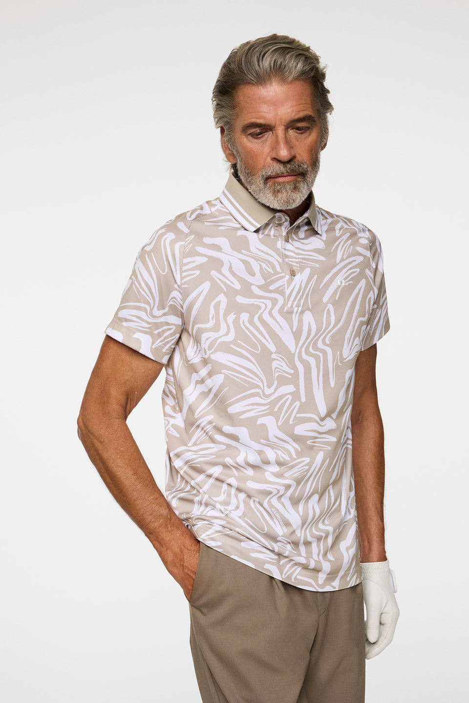 George Print Polo / Scribble String