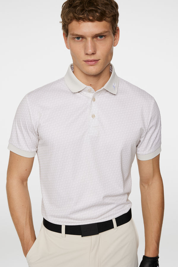 Tour Tech Print Polo / Shadow Bridge Moonbeam S