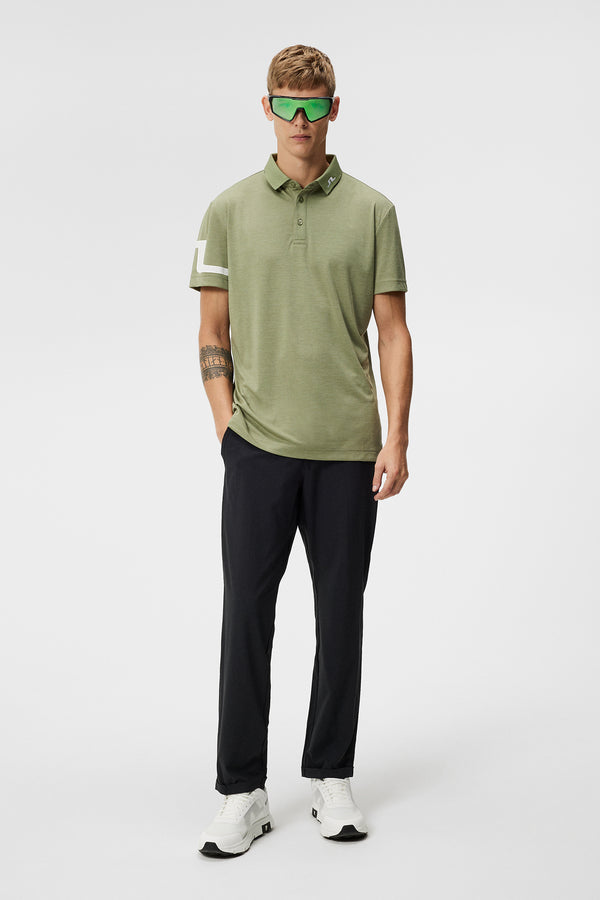 Heath Regular Fit Polo / Deep Depths Melange