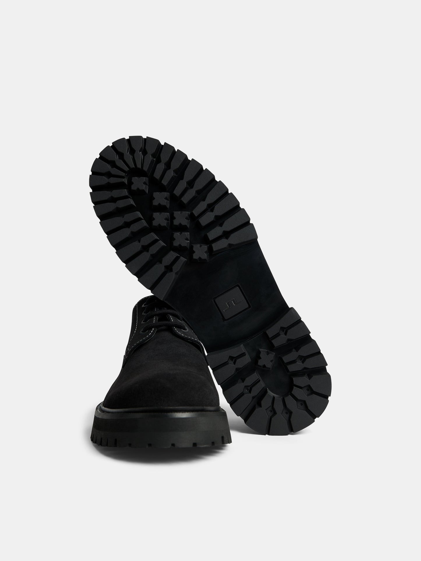 Derby Suede Shoe / Black