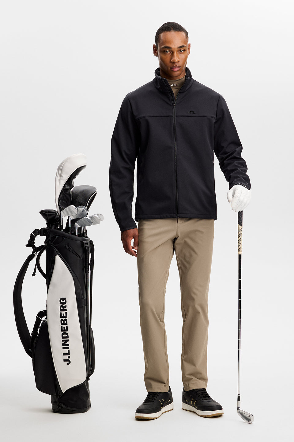 Ellott Fleece Twill Pant / Brindle