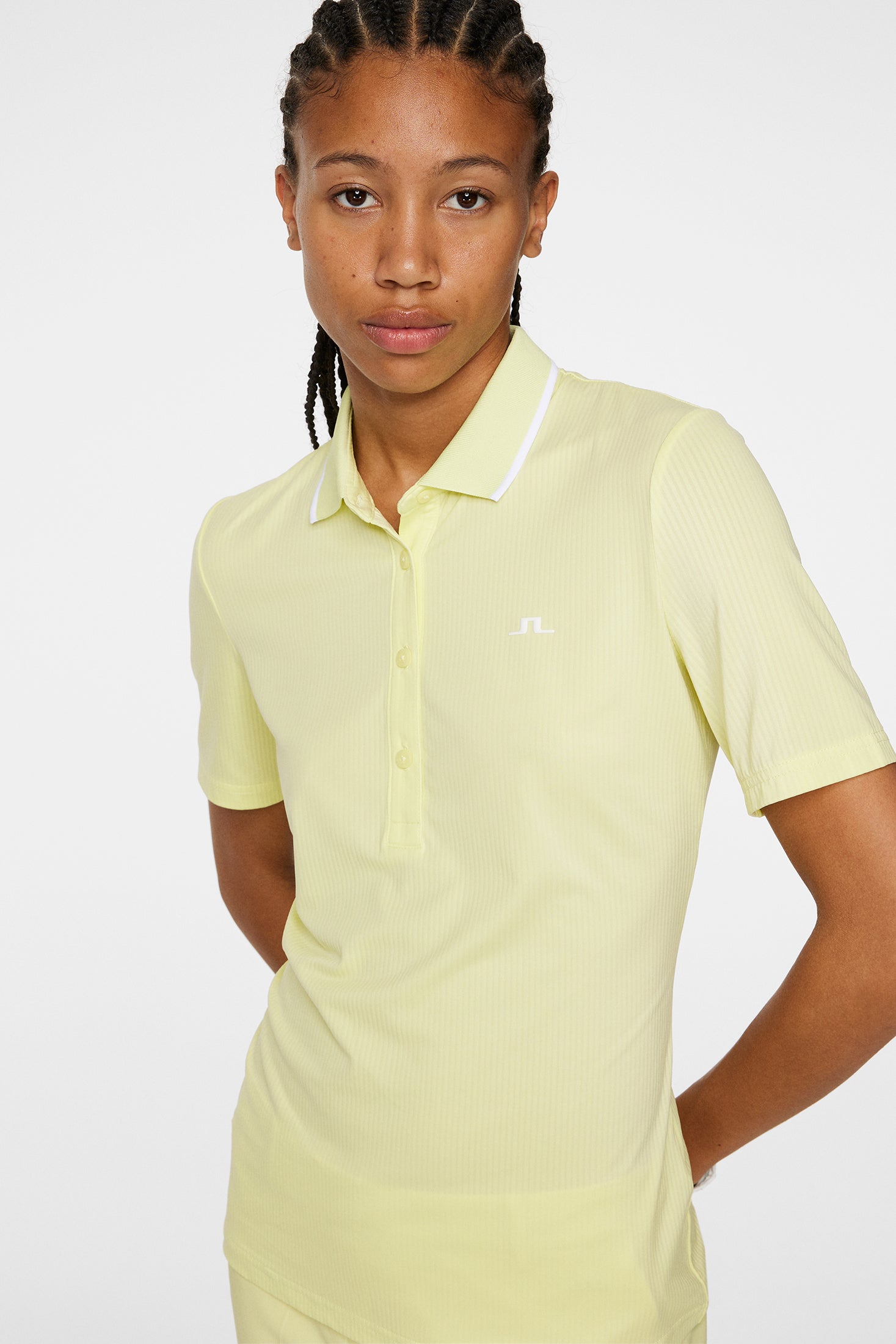 Mindy Polo / Pale Lime Yellow – J.Lindeberg EU