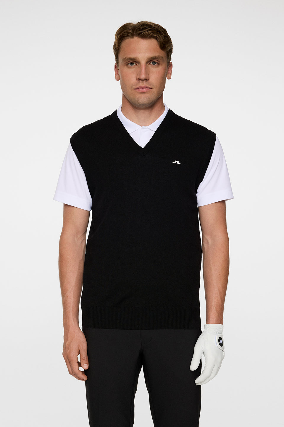 Liam Knitted Vest / Black