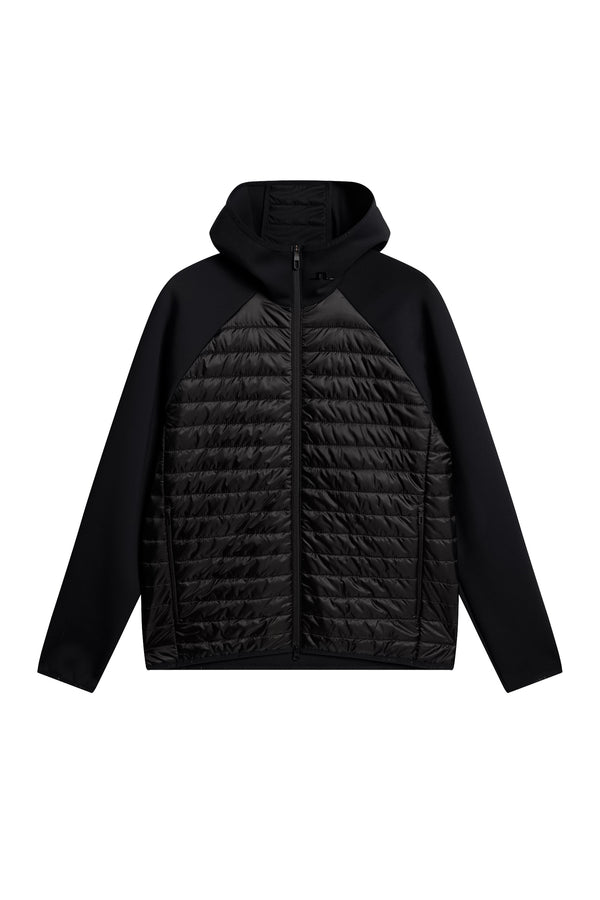 Hayden Quilt Hybrid Hood / Black