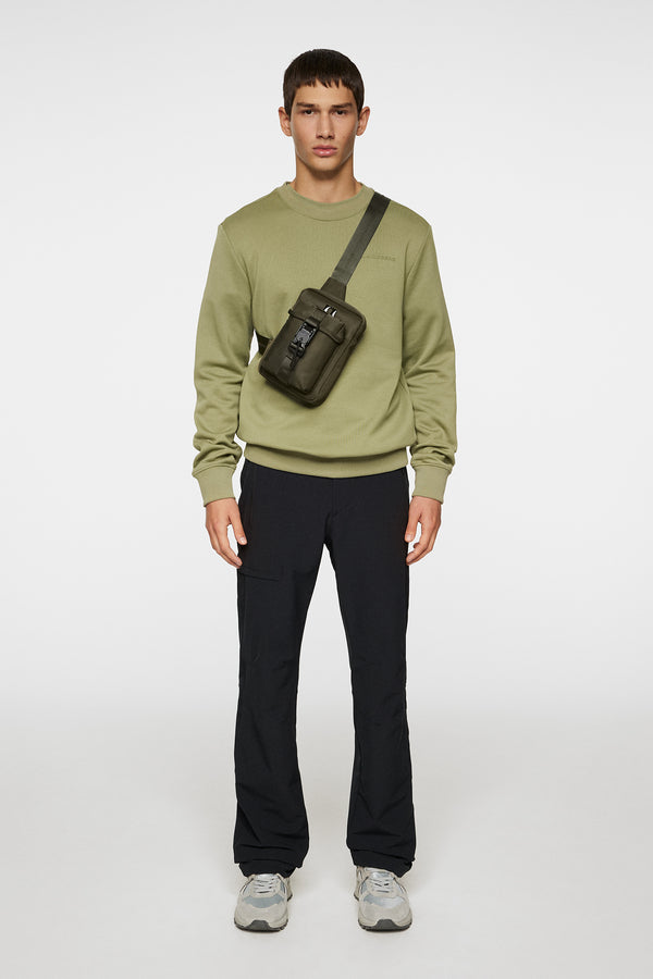 Alpha Crew Neck / Oil Green