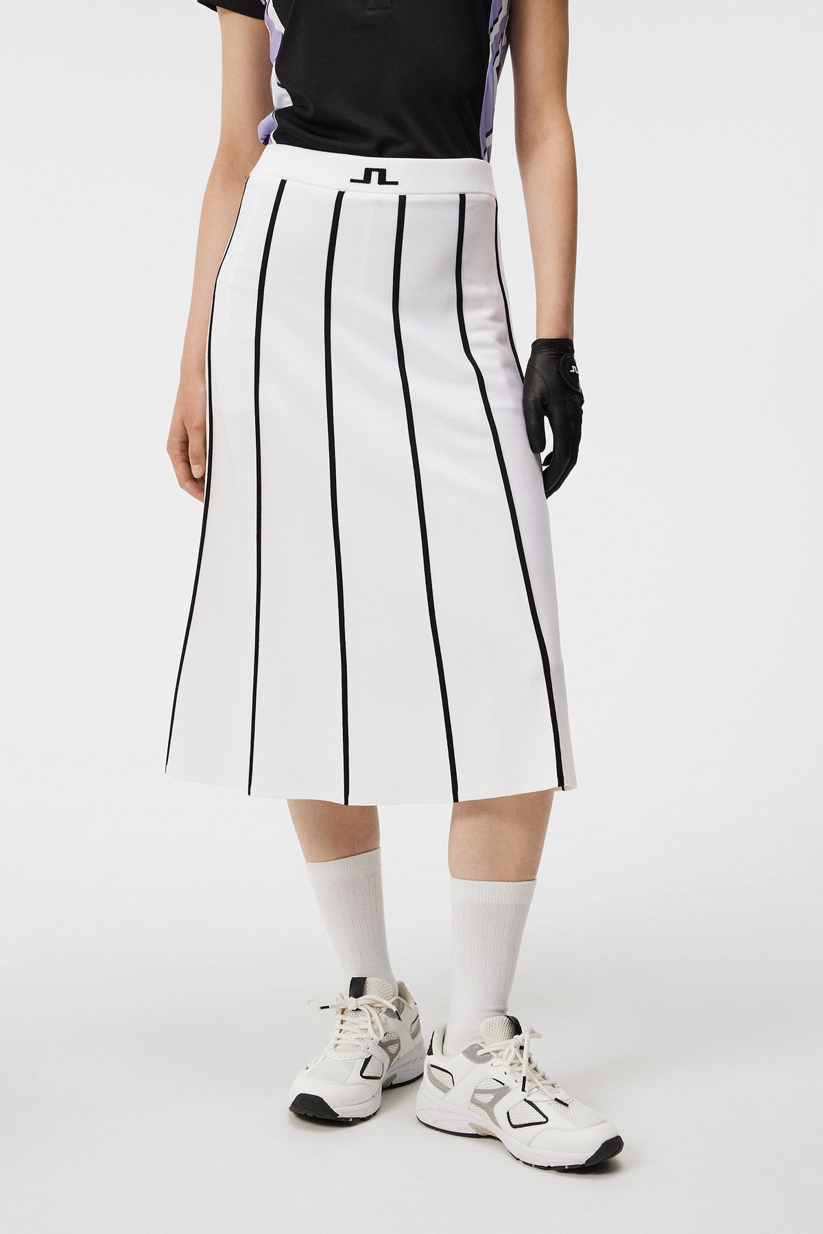 Sally Knitted Skirt / White