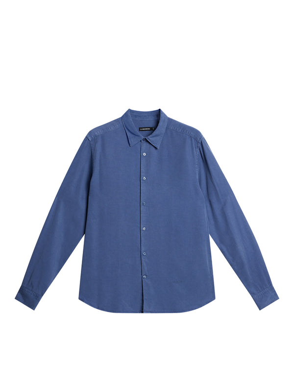 Slim LS Comfort Tencel Shirt / Bijou Blue