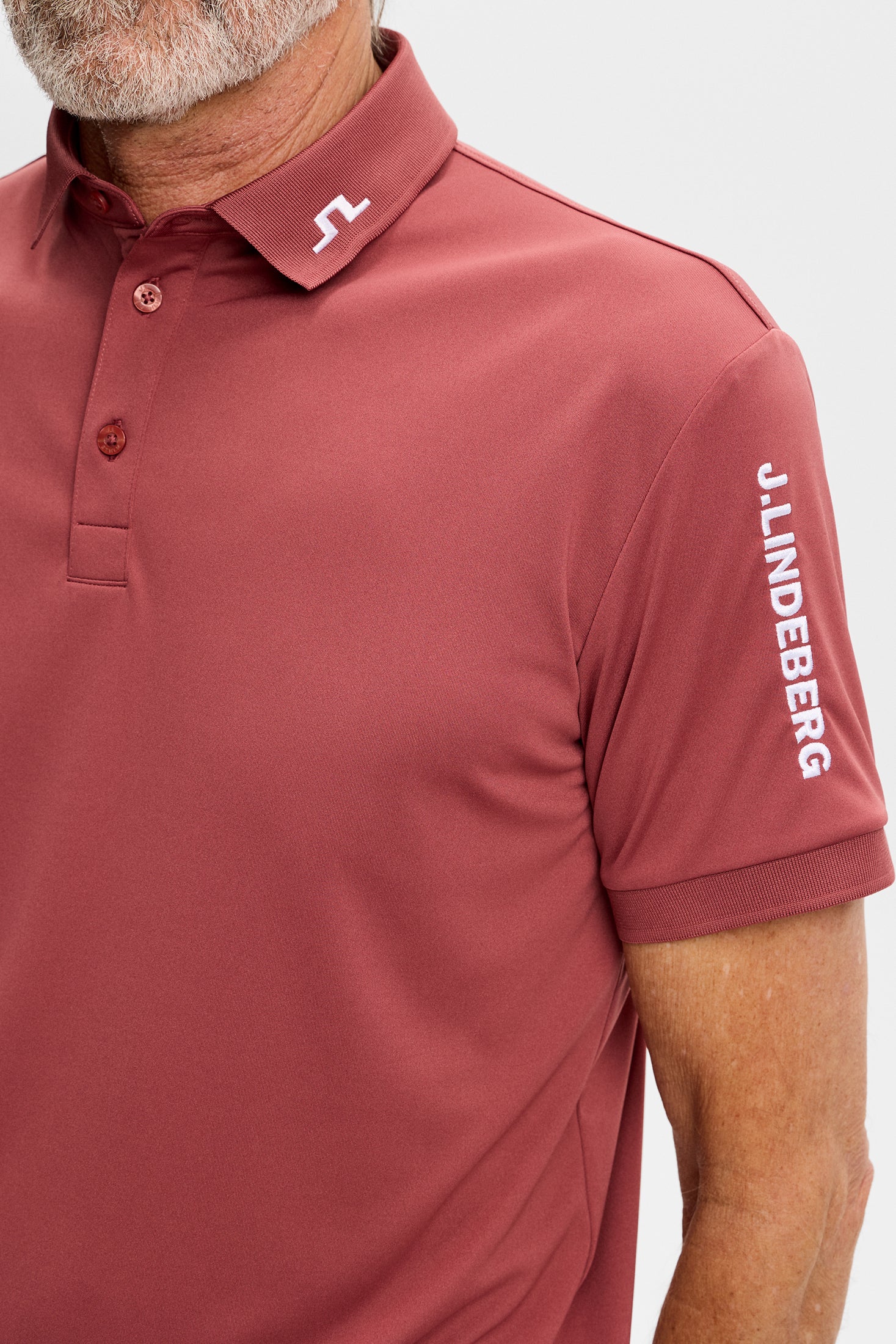 Tour Tech Polo / Apple Butter | J.Lindeberg Official