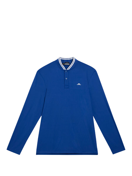 Tyson LS Reg Fit Polo / Sodalite Blue | J.Lindeberg Official