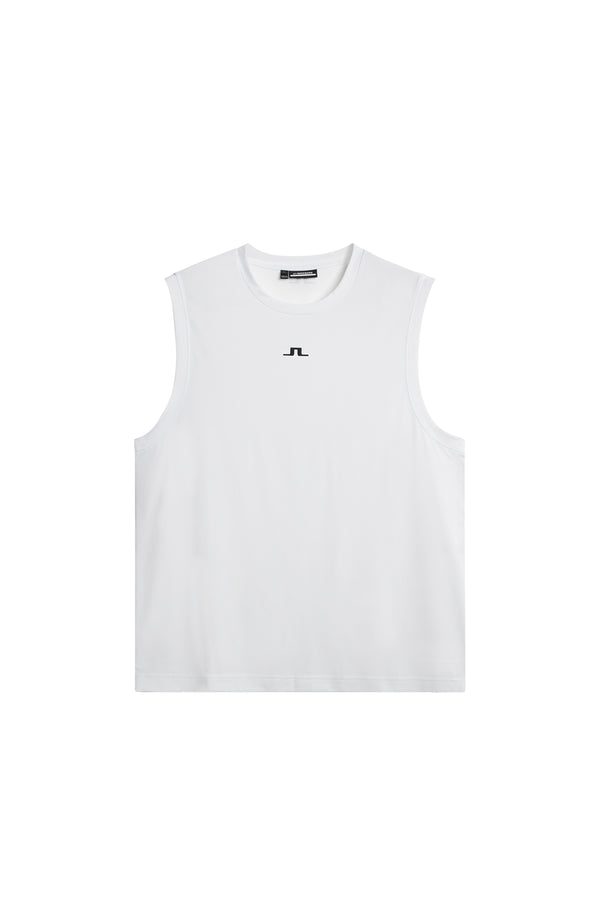 Jack Sleeveless Tee / White