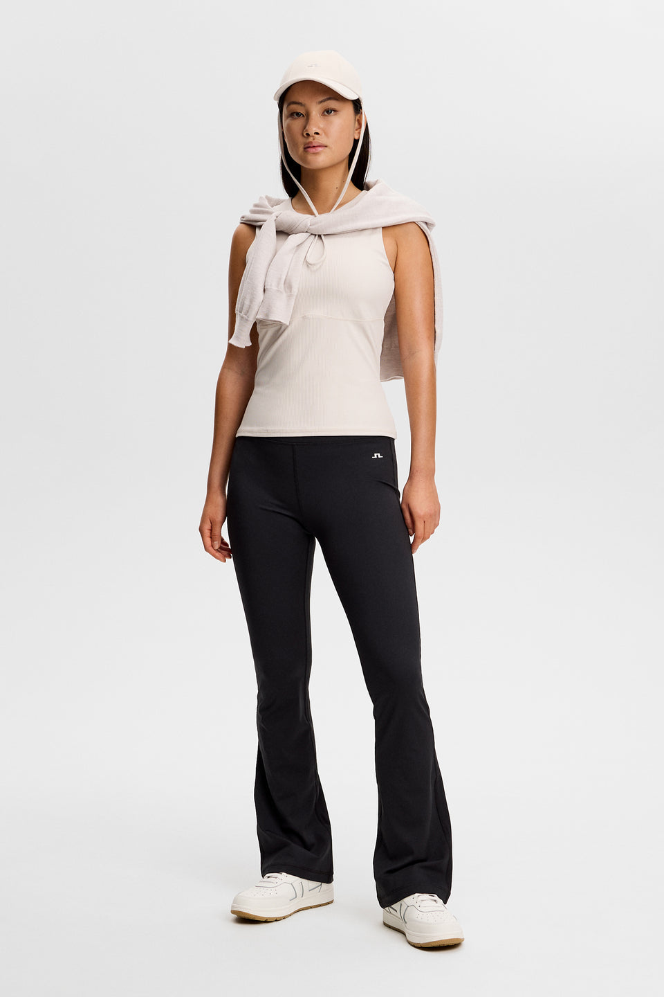 Fiona Flared Leggings / Black