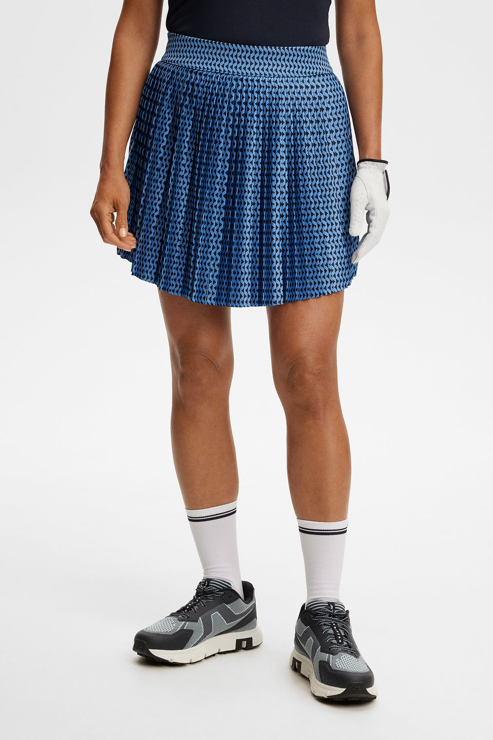Brooke Print Skirt / Diamond Riviera Navy S