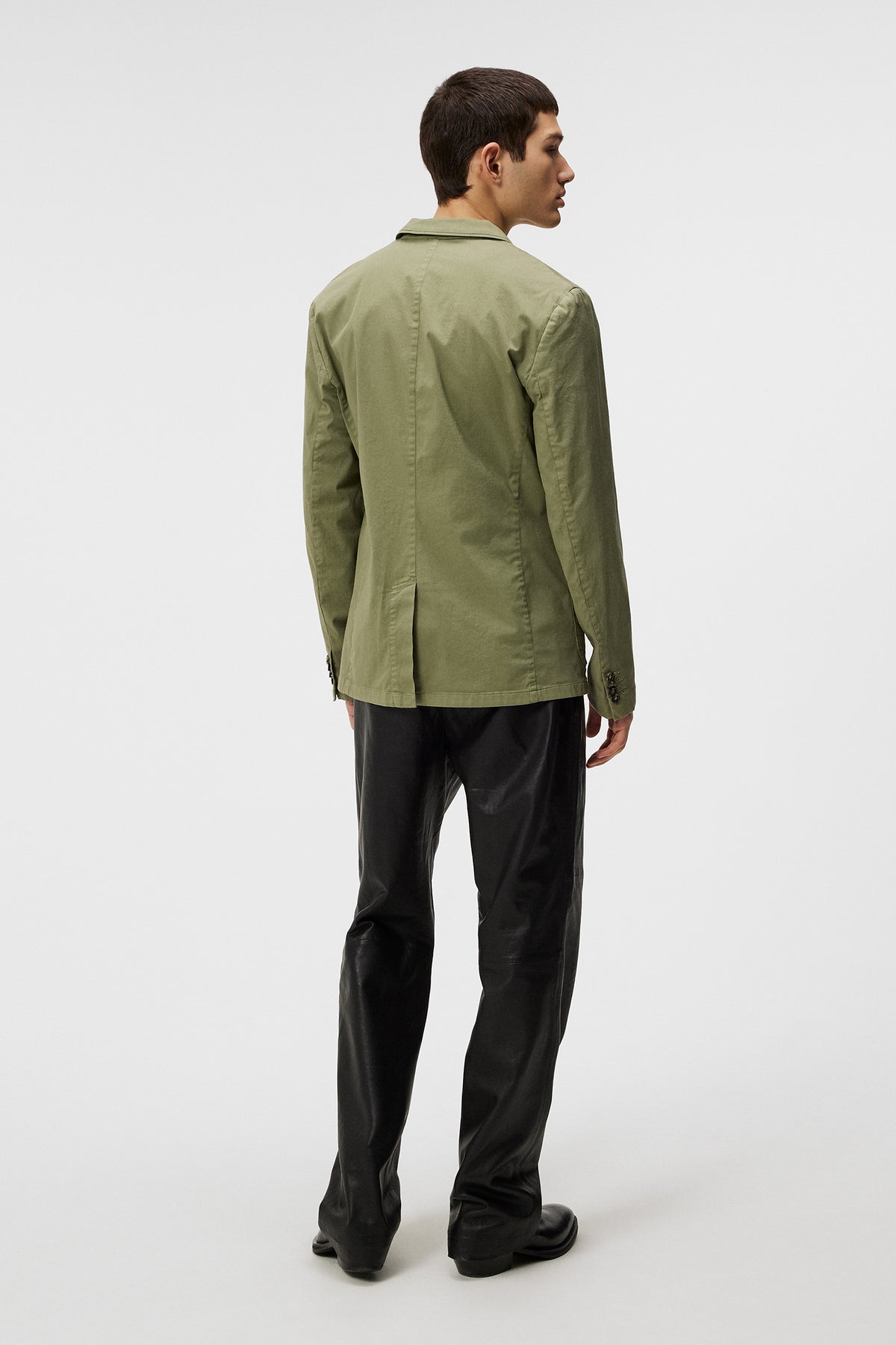 Elton GMT Dyed Blazer / Oil Green