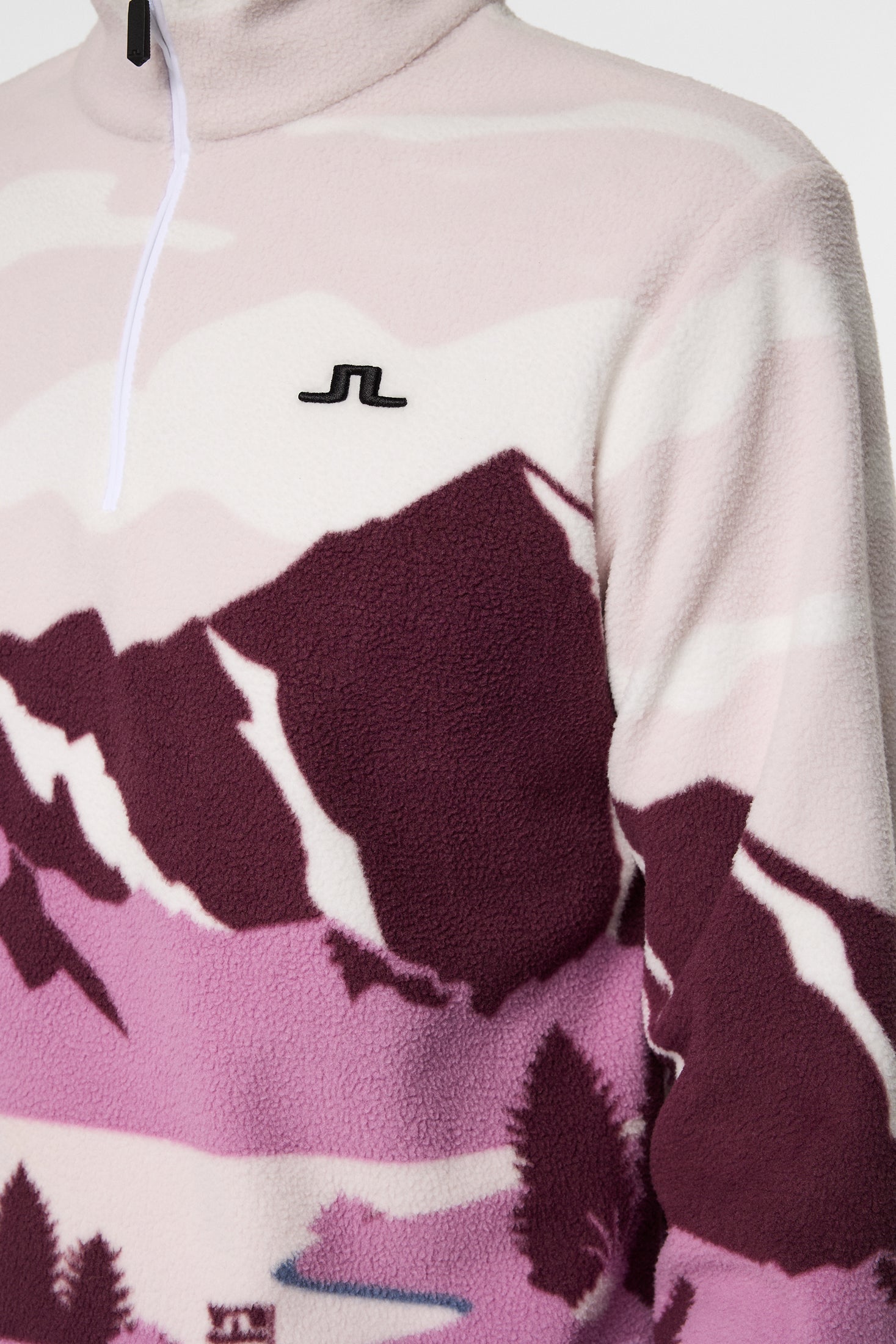 Sammie Pile Jacket / Landscape Fleece Purple L – J.Lindeberg