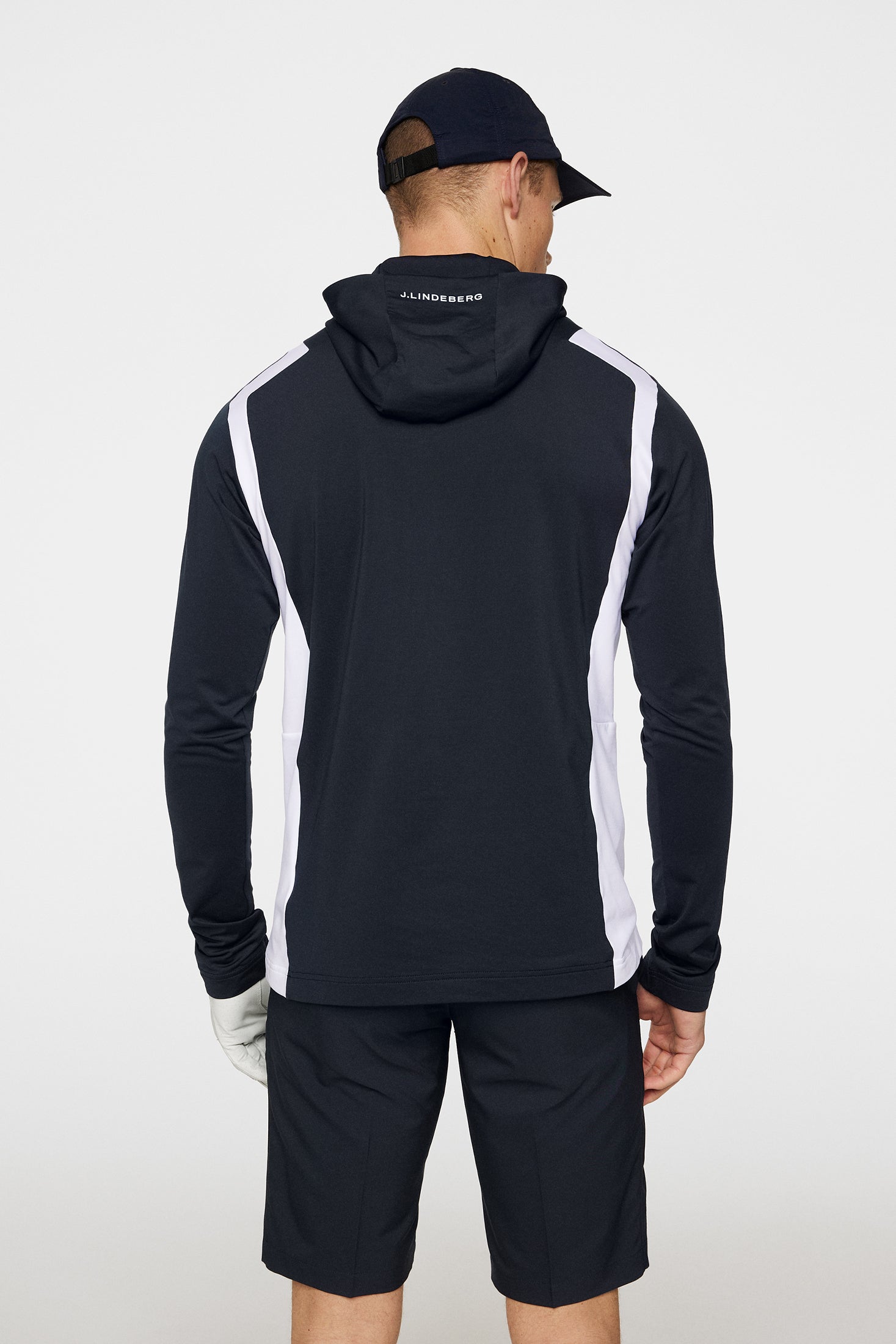 Lukas Quarter Zip Hood / JL Navy – J.Lindeberg