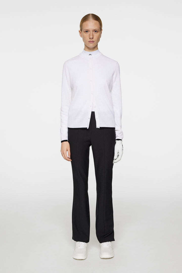 Joanna Knitted Cardigan / White  J.Lindeberg