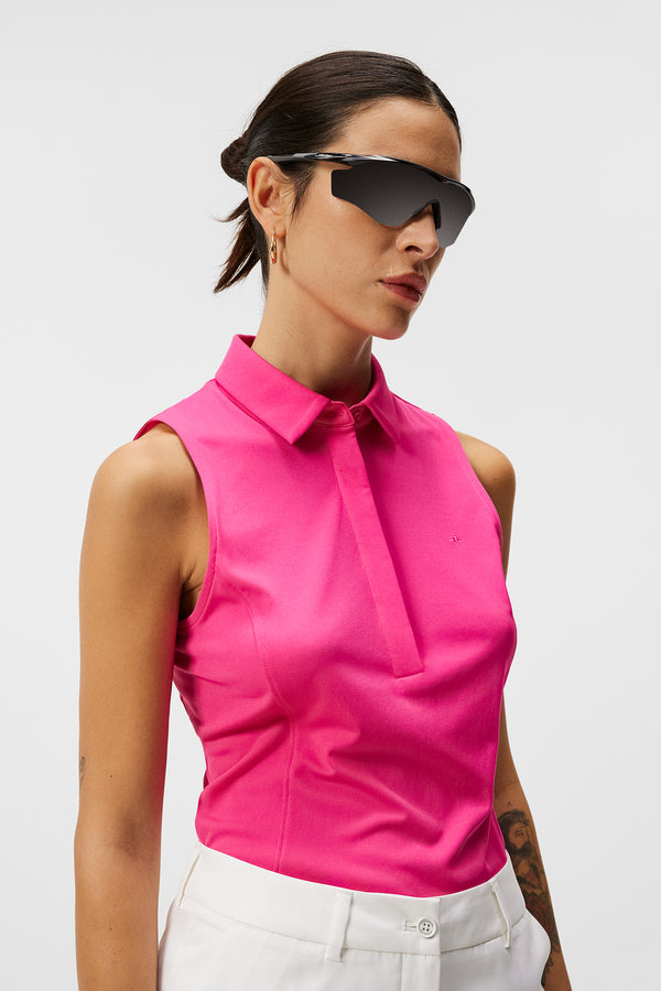 Dena Sleeveless Top / Fuchsia Purple