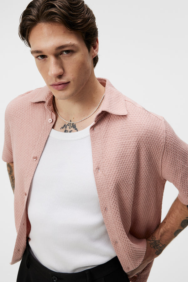 Torpa Airy Structure Shirt / Powder Pink